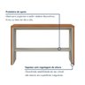Aparador para Sala de Estar Laqueado Premium 100%mdf  - 2