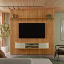 Ver imagem 2 de Painel para Tv com Nicho Curvo até 75 Polegadas New Bugatti