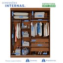Ver mais imagens de Guarda-Roupa 2 Portas 3 Gavetas Blumenau Expresso Móveis Marrom/Cinamomo