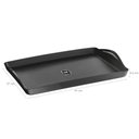 Ver imagem 4 de Kit 48 Bandejas para Servir de Plástico Plus Uz Retangulares Pretas Café Restaurante Self Service