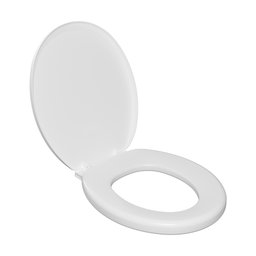 Assento Sanitário Plástico Astra Tpk2/ck Click Almofadado Branco Fosco - 2