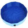 Piscina de Caes Gato Cachorro Pet Criança Bebe Banheira Infantil Dobravel Verao Dia Quente Ensolarad - 13