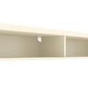 Ver imagem 6 de Rack Suspenso Sala Tv até 70 Polegadas Home Decoração Sala Quarto 2 Nichos Slim