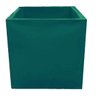 Vaso Plantar plantas Quadrado Polietileno 20x20 BGPLASTICOS V10 MARROM CAFE 003 - 15
