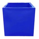 Ver mais imagens de Vaso Plantar plantas Quadrado Polietileno 20x20 BGPLASTICOS V10 MARROM CAFE 003