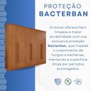 Ver imagem 7 de Guarda-Roupa Casal 6 Portas 6 Gavetas Florianópolis Marrom/Cinamomo