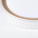 Ver imagem 2 de Plafon Led Cristal Kenle Redondo 36w Luz Ajustável Dourado