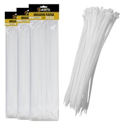 3 Pacotes com 50 Abraçadeiras Lacre de Nylon Enforca Gato Cinta Plástica 7 X 500mm Fita Hellerman 50 - 1