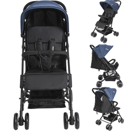 Carrinho com Bebe Conforto Base Isofix Kiddo Mascote Marinho - 2