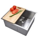 Ver imagem 3 de Cuba em Inox para Cozinha 44 Cm X 44cm X 22cm