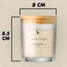 Vela Aromatica Artesanal Perfumada Bergamota do Marrocos Modelo Vela Aromatica Vanilla Sugar - 3