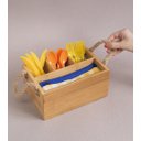 Ver imagem 2 de Porta Talheres de Bambu com Alça Natural - Oikos