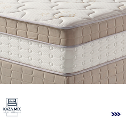 Cama Box com Baú Preto e Colchão Casal King Best Anjos - 3 Cama Box com Baú Preto e Colchão Casal King Best Anjos - 3