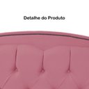 Ver mais imagens de Kit Cabeceira e Calçadeira com Baú 140 Cm Casal Diana Suede Rosa - Fina Mobília