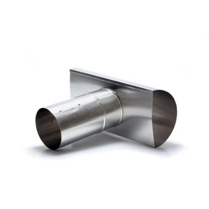 Chapéu TEE em Alumínio 200x 80mm