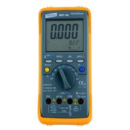 Multímetro Digital Cat Iii 1000v Indicação Visual True Rms Rs-232 Usb Portátil Mdr-400 - 2