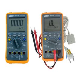 Multímetro Digital Cat Iii 1000v Indicação Visual True Rms Rs-232 Usb Portátil Mdr-400 - 5