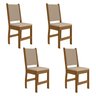 Kit 4 Cadeiras de Jantar Mdf Clara - 1