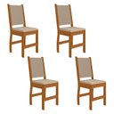 Ver imagem 2 de Kit 4 Cadeiras para Cozinha Clara