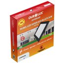 Ver imagem 2 de Painel Led Super Eco de Embutir Quadrado 24 Watts 2700k Bivolt Preto 02892b Ourolux