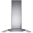 Ver imagem 1 de Coifa e Depurador de Ilha 90cm Cadence Gourmet Vidro Curvo Inox 220v - Cfa502