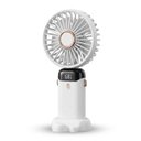 Ver imagem 5 de Mini Ventilador Portátil de Mão e Mesa 5 Velocidades Cordão