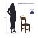 Ver imagem 3 de Kit 6 Cadeiras de Jantar MDF Milano