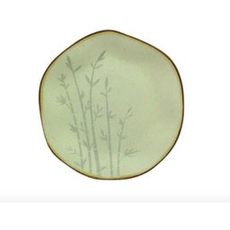 Jogo de 6 Pratos Sobremesa 21,5 Cm Ryo Bambu Oxford - 2
