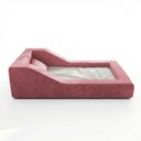 Ver imagem 7 de Cama Montessoriana Infantil Noah 100% Espuma com Colchão Bouclê Rosa - Abmaza