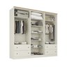 Guarda-Roupa Casal 6 Portas 4 Gavetas Ananda CabeCasa MadeiraMadeira - 10