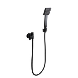 Duchinha Higiênica Abs Preto Fosco C/ Registro Derivação - 2