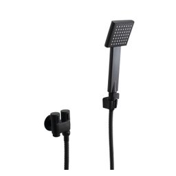 Duchinha Higiênica Abs Preto Fosco C/ Registro Derivação - 1