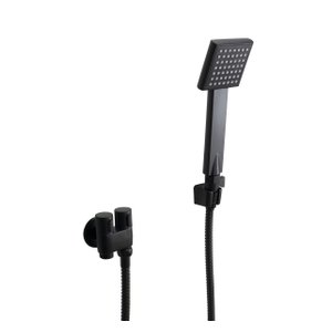 Duchinha Higiênica Abs Preto Fosco C/ Registro Derivação