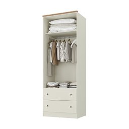 Guarda-roupa Casal 2 Portas 2 Gavetas Ananda Cabecasa Madeiramadeira - 11