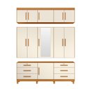 Ver imagem 5 de Guarda-roupa Casal com Espelho 11 Portas 6 Gavetas Triton Plus