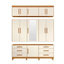 Ver imagem 5 de Guarda-Roupa Casal com Espelho 11 Portas 6 Gavetas Triton Plus Off White/Cinamomo
