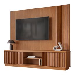 Estante Home para Tv de Ate 75 Polegadas 2 Portas 100% Mdf 220cm Valencia New - 4