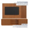 Estante Home para Tv de Ate 75 Polegadas 2 Portas 100% Mdf 220cm Valencia New - 7