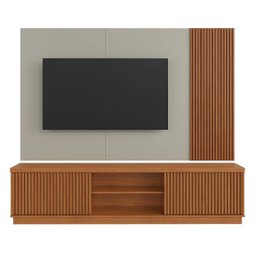 Estante Home para Tv de Ate 75 Polegadas 2 Portas 100% Mdf 220 Cm Valencia New - 2
