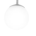 Ver imagem 2 de Lustre Plafon Orby Escovado 23x14 cm