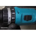 Ver imagem 2 de Parafusadeira Makita C/impacto C/1bat 18v 1,5ah C/carregador