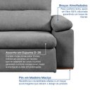 Ver imagem 6 de Sofá Retrátil e Reclinável 210cm Botero CabeCasa MadeiraOriginals