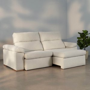 Sofá Retrátil e Reclinável 230cm Botero CabeCasa MadeiraOriginals
