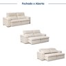 Sofá Retrátil e Reclinável 230cm Botero CabeCasa MadeiraOriginals - 5