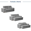 Ver imagem 5 de Sofá Retrátil e Reclinável 230cm Botero CabeCasa MadeiraOriginals