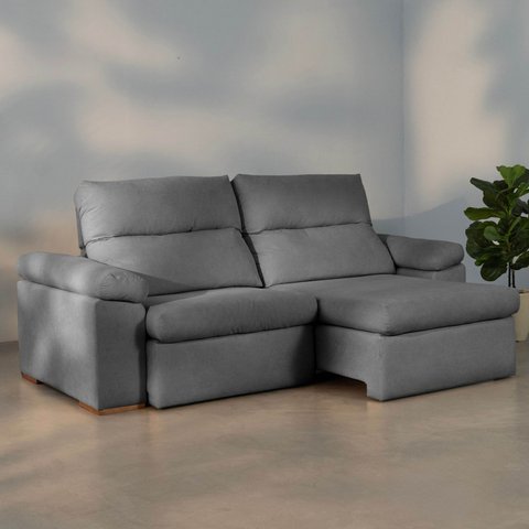 Sofá Retrátil e Reclinável 230cm Botero CabeCasa MadeiraOriginals
