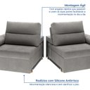 Ver mais imagens de Sofá Retrátil e Reclinável 230cm Botero CabeCasa MadeiraOriginals