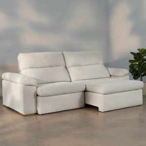 Sofá Retrátil e Reclinável 250cm Botero CabeCasa MadeiraOriginals