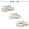Sofá Retrátil e Reclinável 250cm Botero CabeCasa MadeiraOriginals - 4