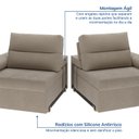 Ver imagem 7 de Sofá Retrátil e Reclinável 290cm Botero CabeCasa MadeiraOriginals